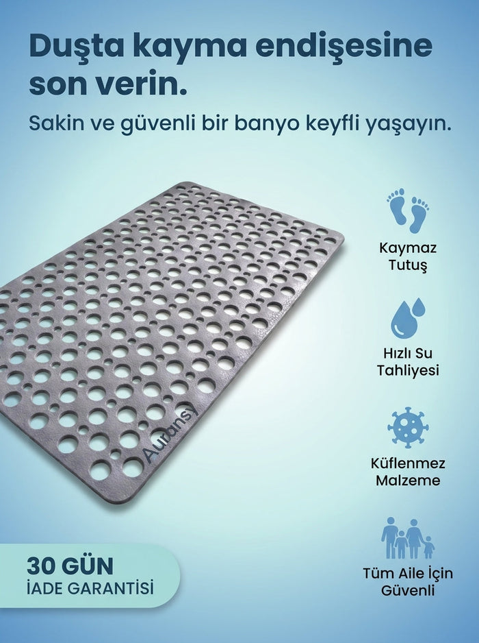 Auransy Kaydırmaz Banyo Paspası 8
